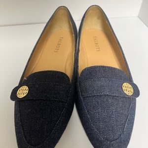Talbots navy flats